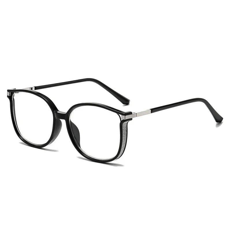 Luxury Far Sight Reading Glasses for Women Blue Light Blocking Computer Eyewear New Trendy Cat Eye Eyeglasses for Women Men